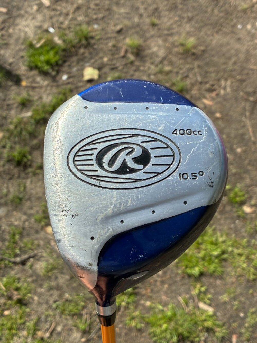 Rawlings 400cc Driver 10.5 Degrees Rawlings AccuFlo R Flex Shaft Left Hand LH